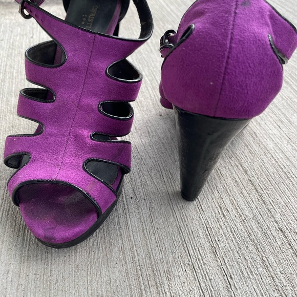 Purple Strappy Heels by Christian Siriano for Payless - Picture 4 of 10